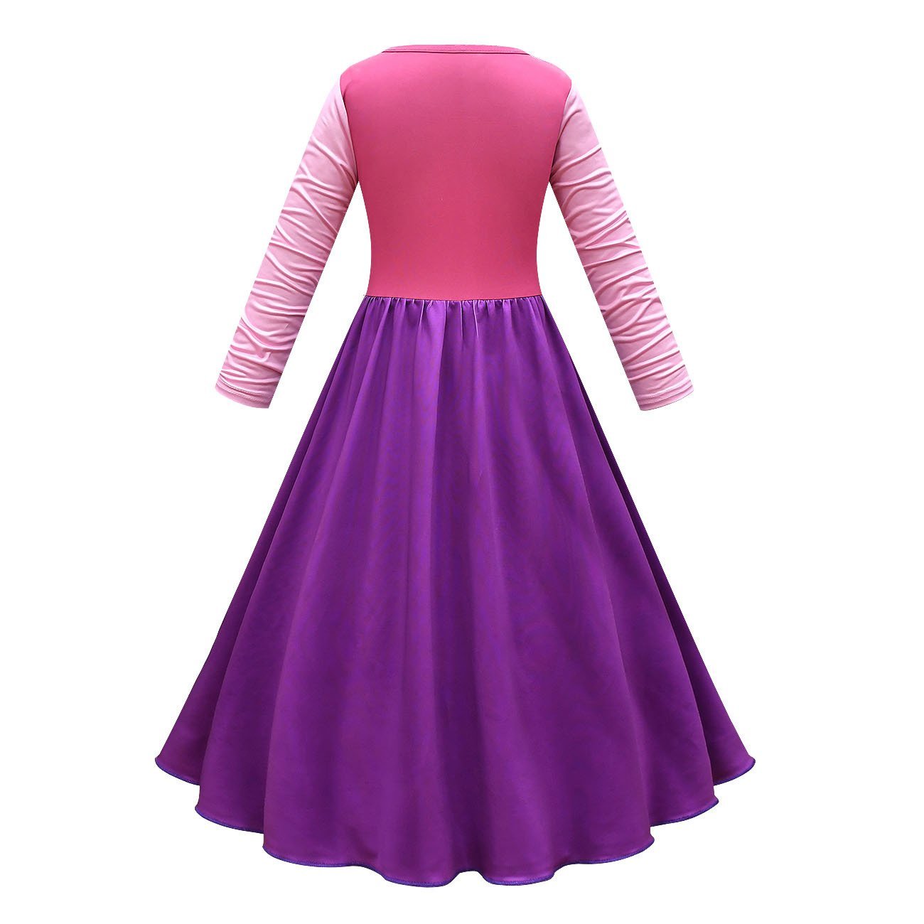 Girls' Hocus Pocus Sarah Sanderson Cosplay Costumes long dress cape Halloween Outfit For Kids