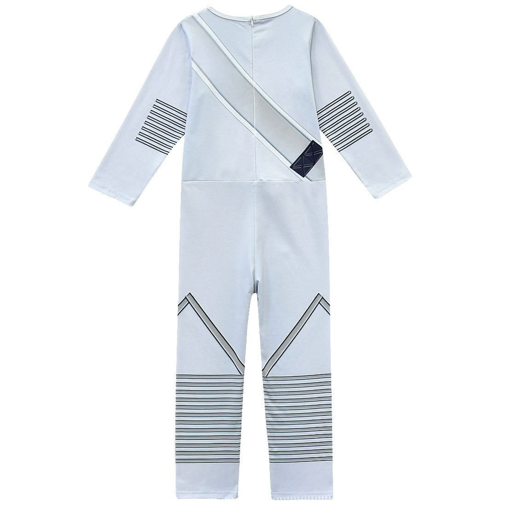DJ Marshmello Chris Comstock Cosplay Costume Jumpsuit for Kids Gift