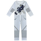 DJ Marshmello Chris Comstock Cosplay Costume Jumpsuit for Kids Gift