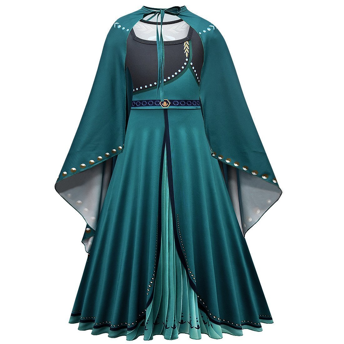 Frozen Girl Dresses Baby Kid Princess Anna Dress Snow Queen Cosplay Costume Party Dress