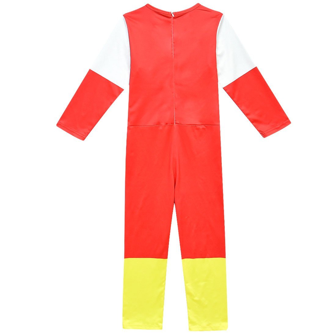 Kids Ryan's World Red Titan Jumpsuit Cosplay Costume Jumpsuit and cloak for Children