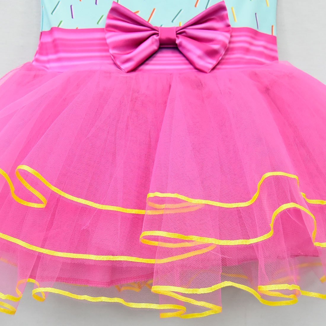 nancy Tutu Dress pink Princess Girls Birthday Party Dress Children fancy nancy Kids Unicorn Costume