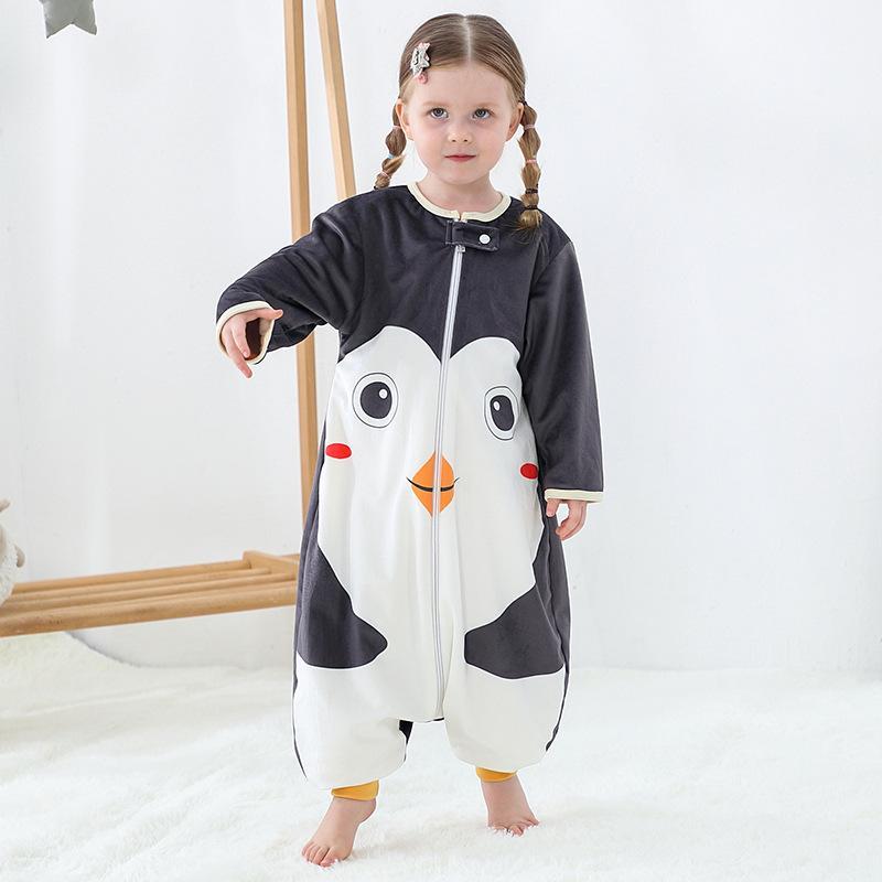 New super soft long-sleeved baby pajamas children's home clothes