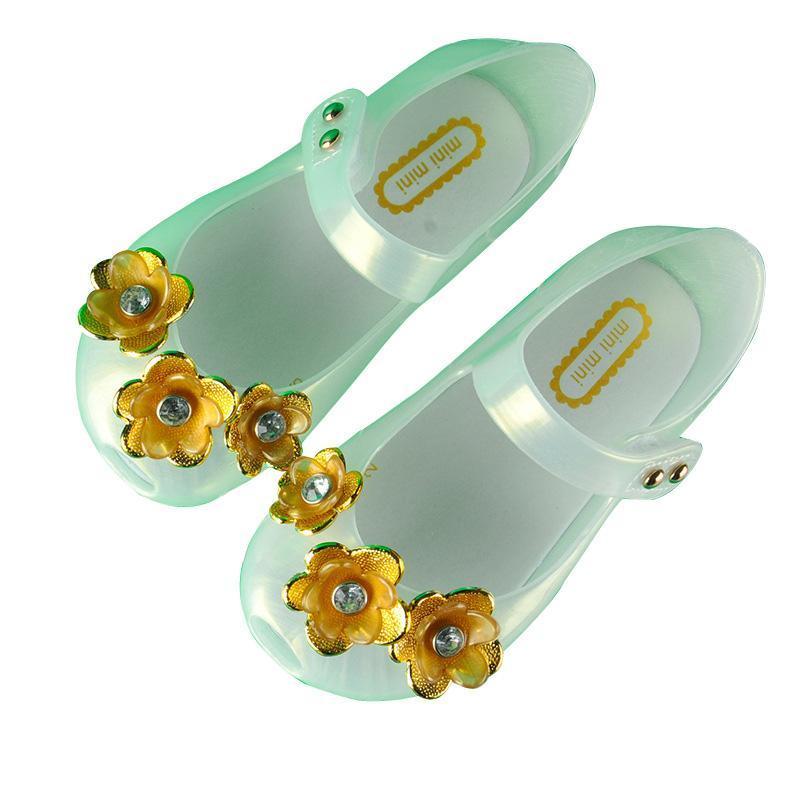 Led Unicorn Shoes Kids Glitter Shoes Mary Jelly Flats Shoes For Girls