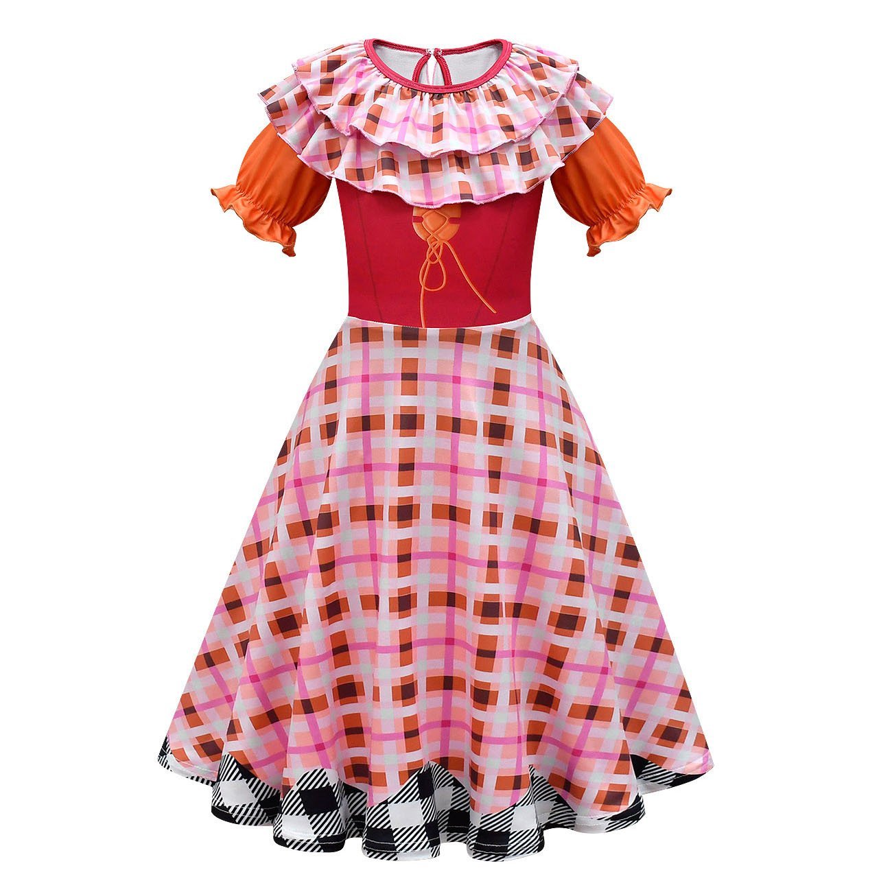 Girl's hocus pocus Mary Sanderson Cosplay Suit Costume Dress Outfits for kids
