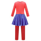Turning Red Mei Costume Cosplay Jumpsuit Halloween Party Performance Dress Outfit for Girls