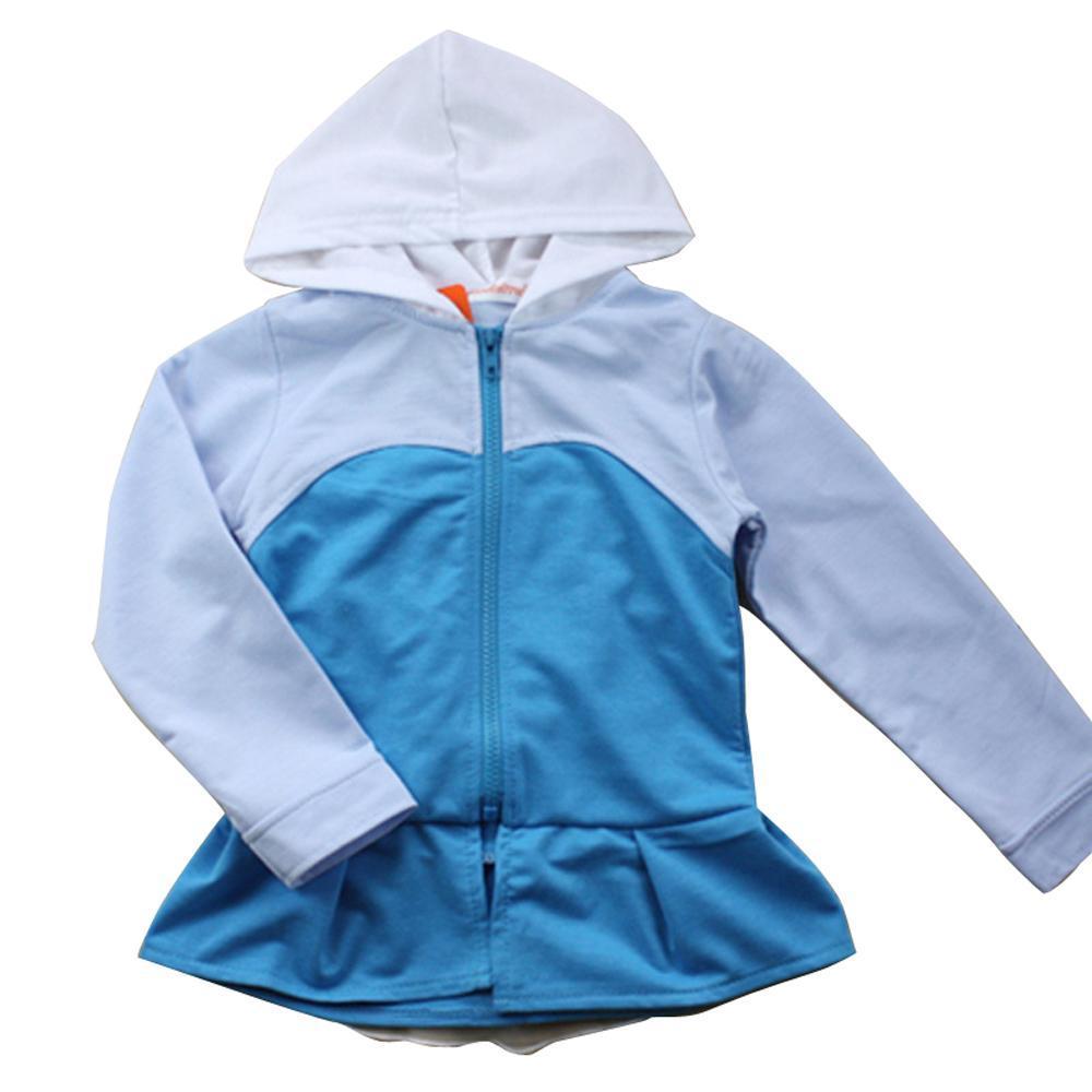 Kids Frozen Anna Elsa Sweat shirt hoodie Cosplay Jacket
