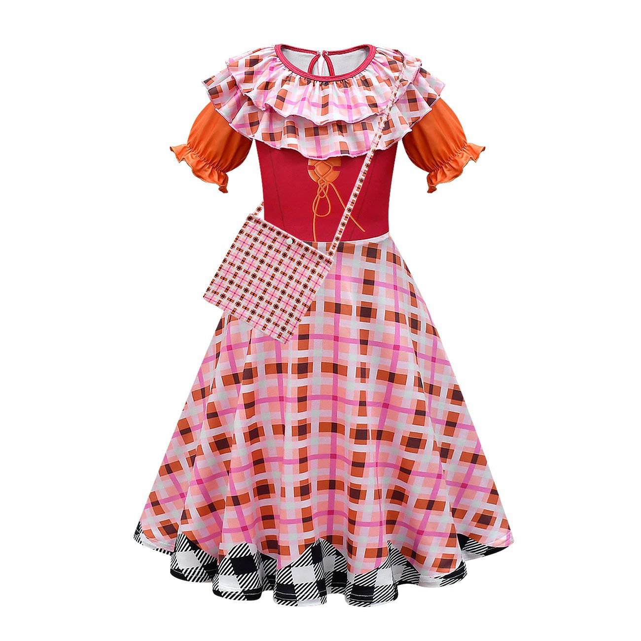 Girl's hocus pocus Mary Sanderson Cosplay Suit Costume Dress Outfits for kids