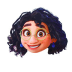 Encanto Dolores Girls Cosplay Costume Children Dress Suit Halloween Carnival Outfits for Kids