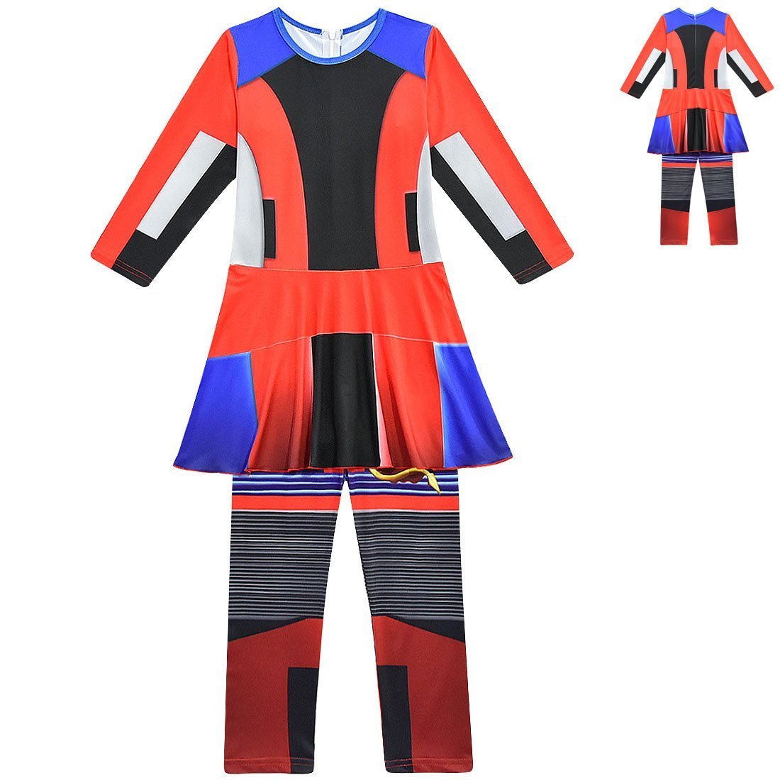 Evie Descendants 3 Classic Girls' Costume Zentai jumpsuits onesies Gift for Kids
