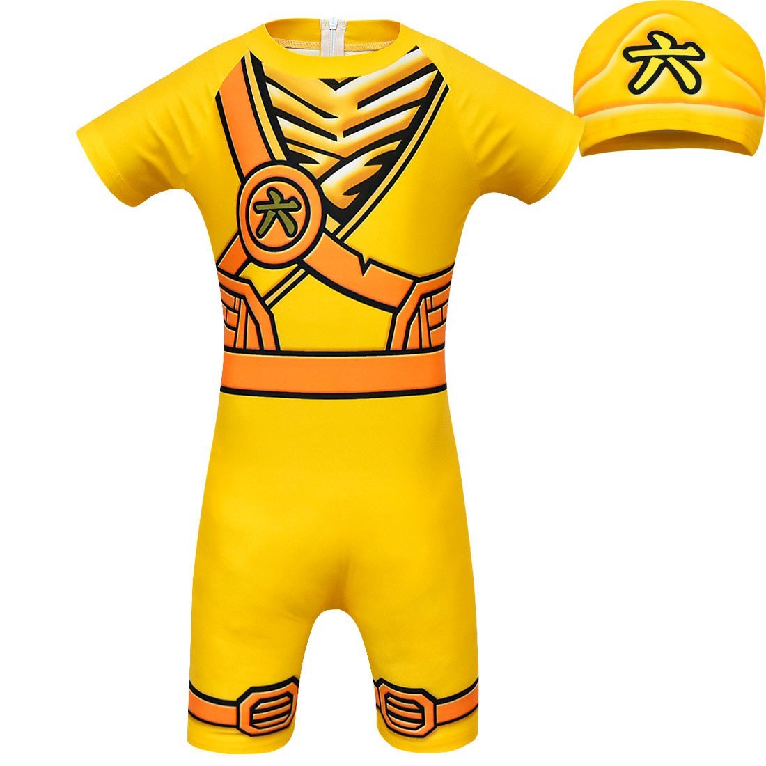 Children's play with wate new conjoined cosplay Boy phantom sets ninja kids ninjago costume Swim suit