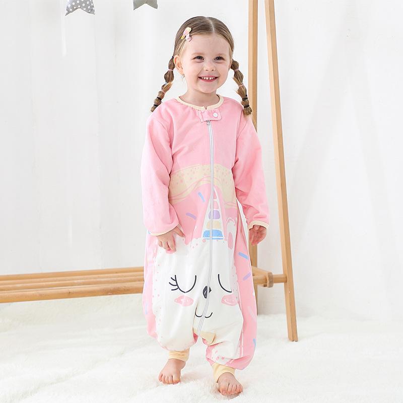 New super soft long-sleeved baby pajamas children's home clothes