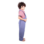 Halloween Cosplay Baby Boy Farmer Costumes Role Play Party Dress Up Overalls For Kids Clothes