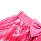 LePei Sandy Ariel Aurora Princess 2pcs Kids Swimsuit Set Cartoon Swimwear Outfits Bathing Suit for Girls