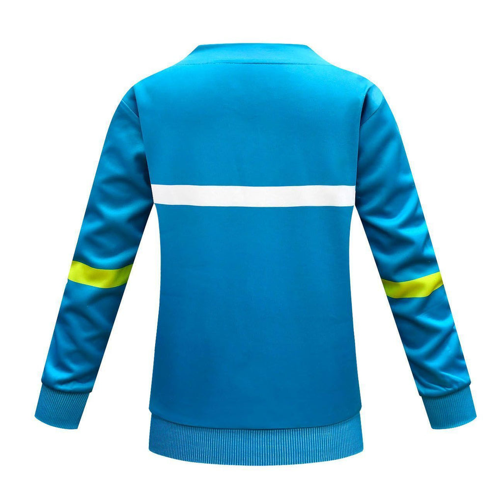 Kids Stranger Things 2 Versatile Cardigan Coat Zip-Up Cosplay Costumes - Azufun