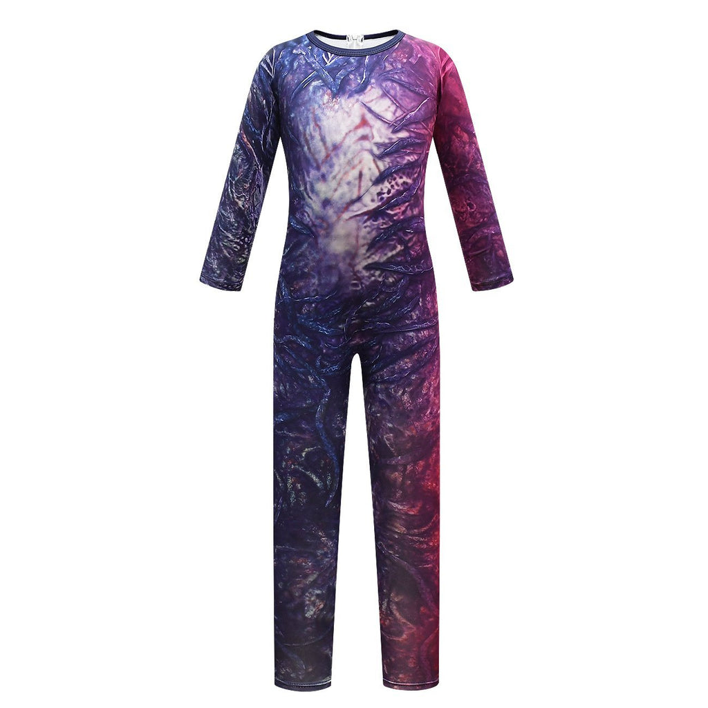 Stranger Things 4 Cosplay Jumpsuit Halloween Costume Bodysuit Outfits for kids - Azufun