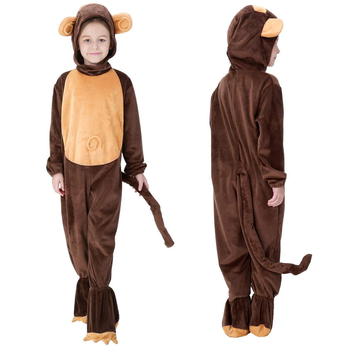 Halloween Unisex Children Big Boys' Animal Monkey Costume