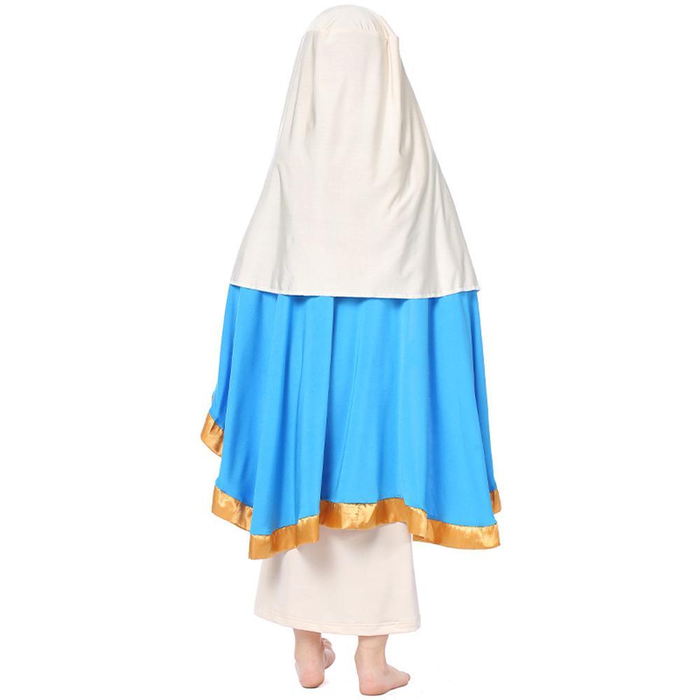 Girl shepherd Cosplay Sleeveless Robe Shawl Halloween Costumes for kids - Azufun