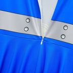 Zombies 3 Blue Cosplay dress Jumpsuit Costume Bodysuit Outfits for kids - Azufun