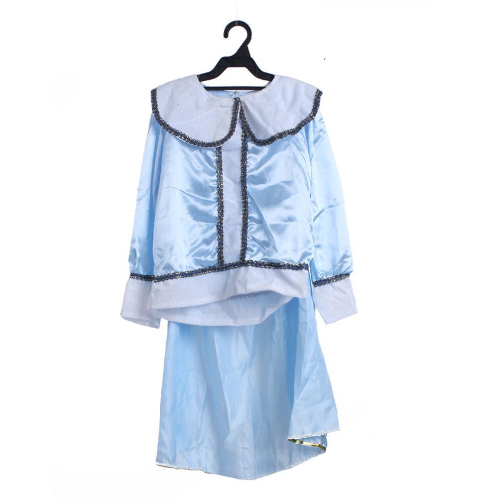 Kids Children King Prince Boys Blue Cosplay Costume Party Wear
