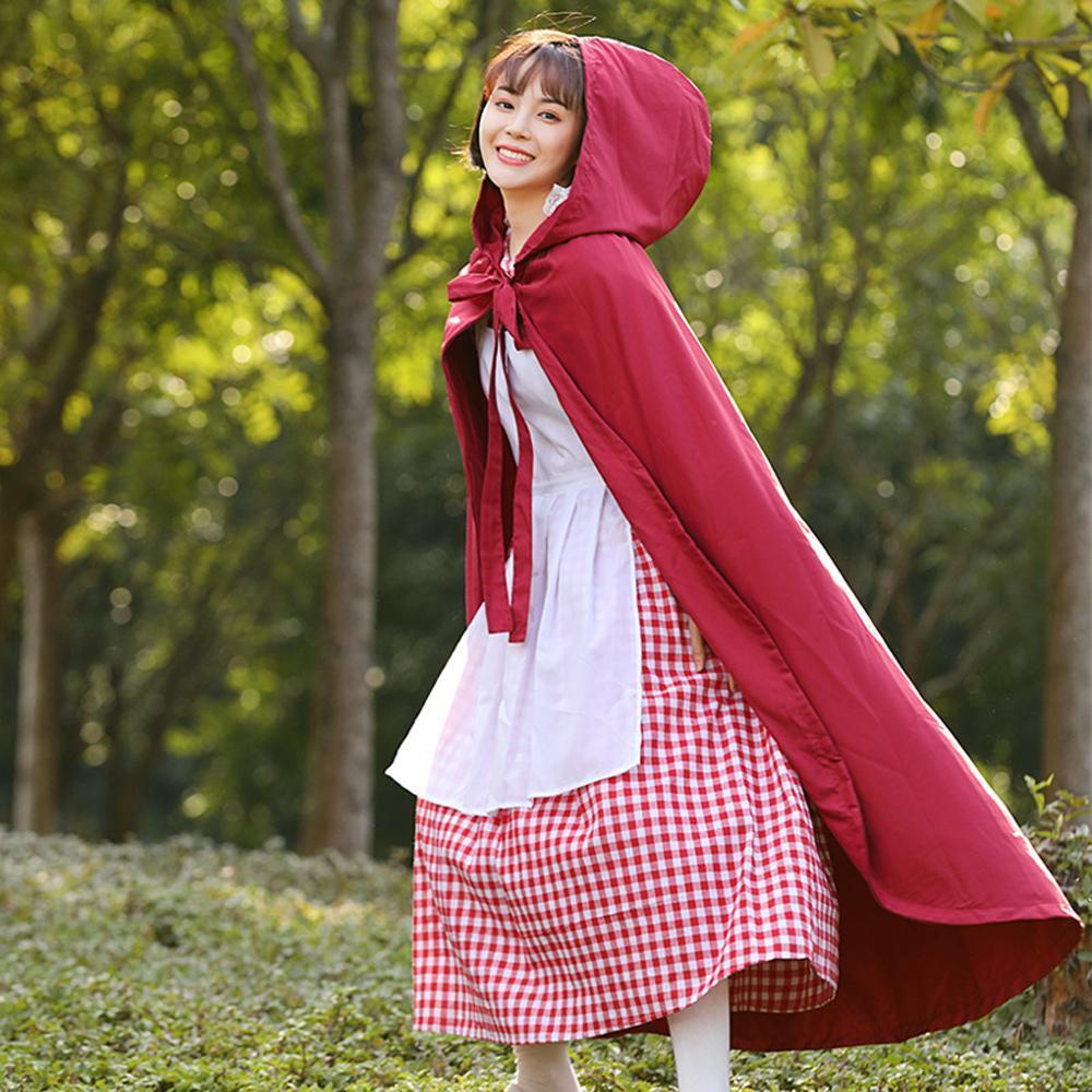 Little Red cosplay costumes dress for mom and me - Azufun