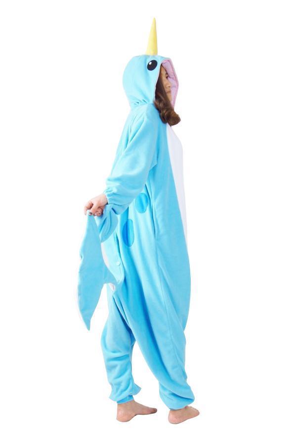 Animal Whale Adult Kigurumi Onesie Pajamas Cartoon Costume - Azufun
