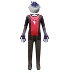 The Bad Guys Piranha Cosplay Costumes Jumpsuit Romper Halloween Outfit Dress For Kids - Azufun
