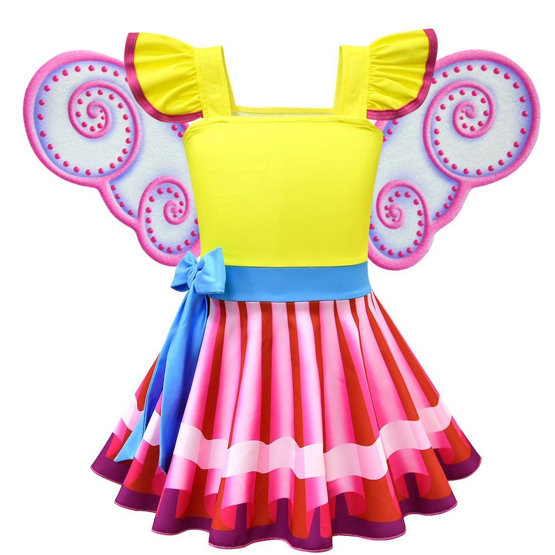 Fancy Nancy Sleeveless Cosplay Dress for Kids - Azufun