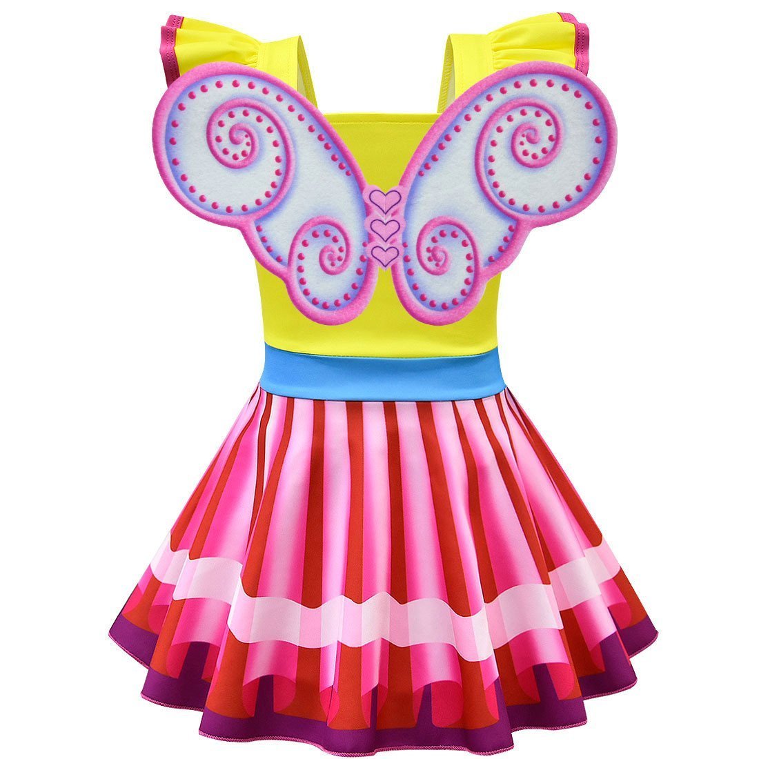 Fancy Nancy Sleeveless Cosplay Dress for Kids - Azufun