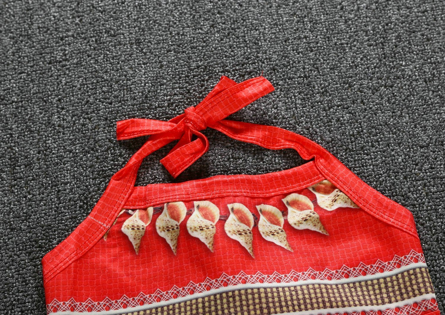 Kids Day Moana Halter Sling Apron Dress Pants Set for Toddler and Girl - Azufun