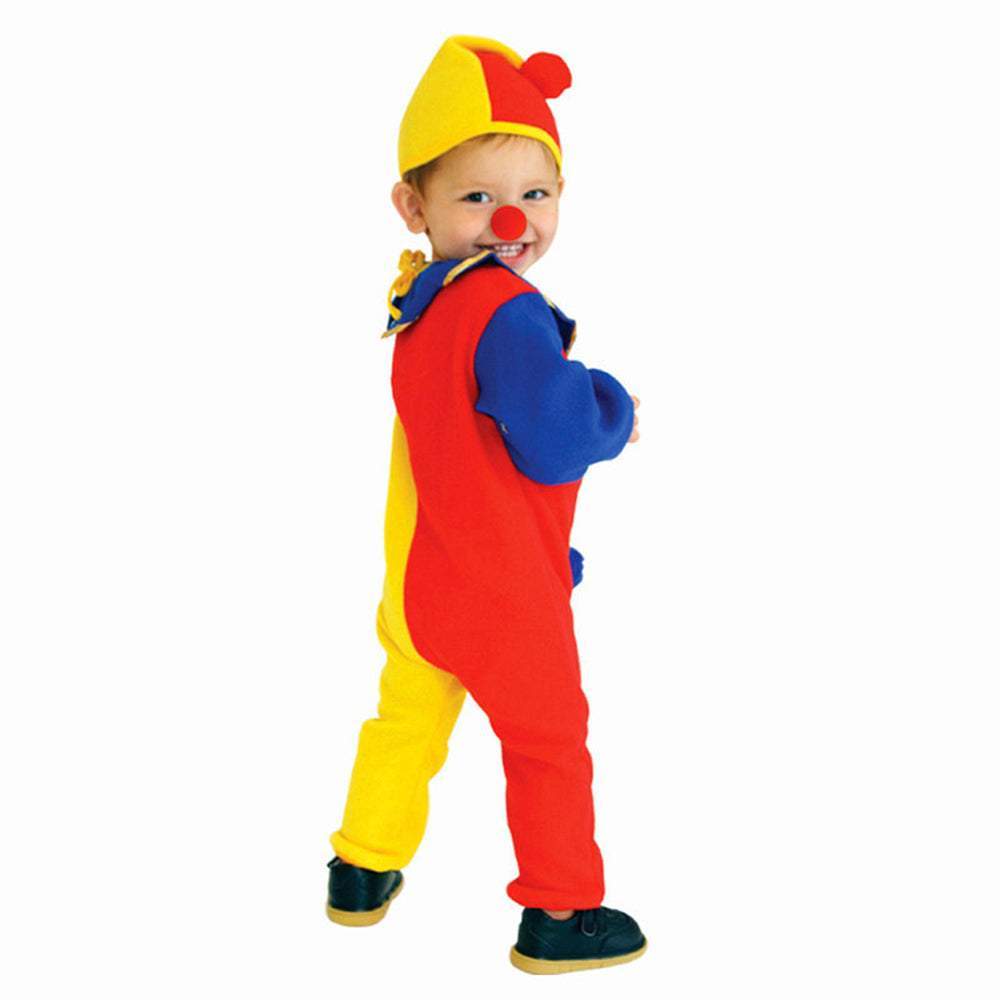 Kids Children Little Clown Halloween Cosplay Onesie Costume