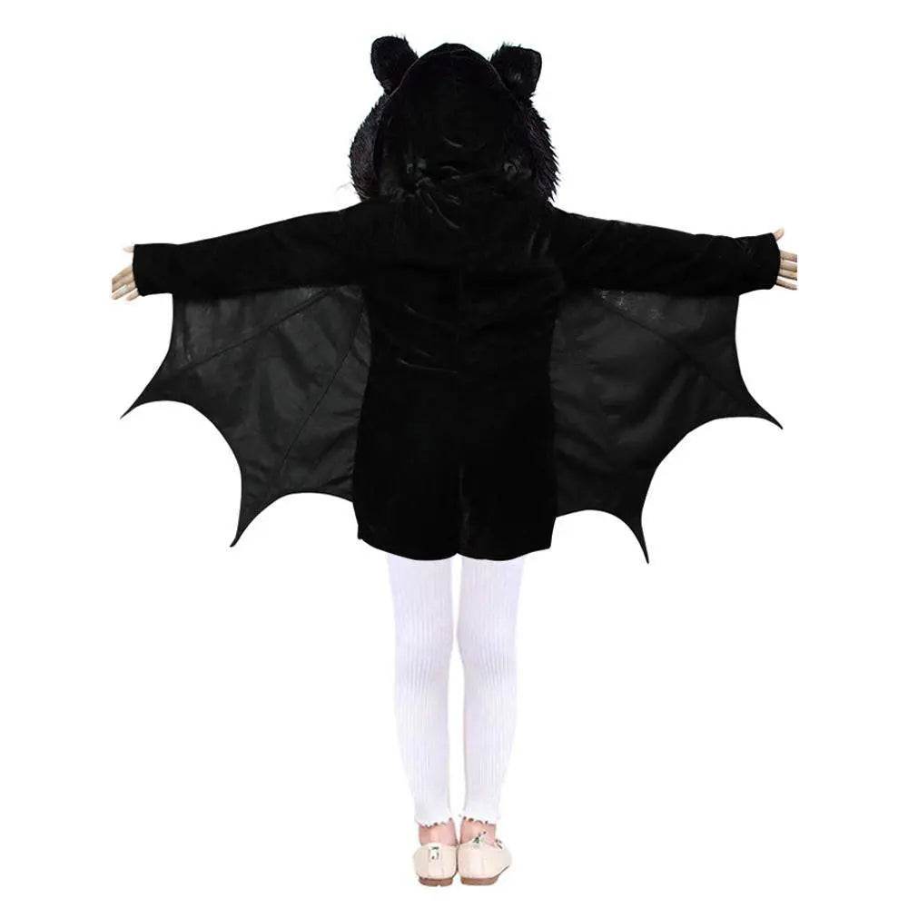 kids Bat cape suit Cosplay Costumes Halloween Performance pants - Azufun