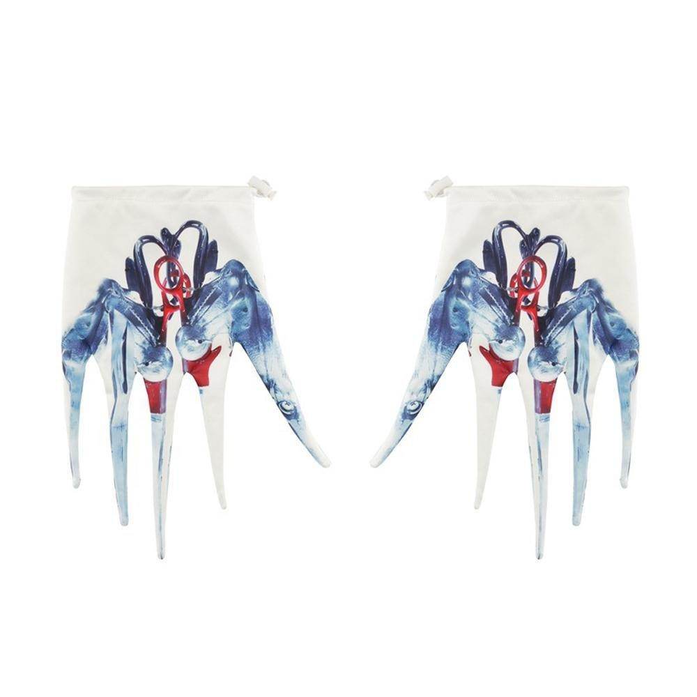 Kids Edward scissorhands costume Jumpsuit Halloween - Azufun