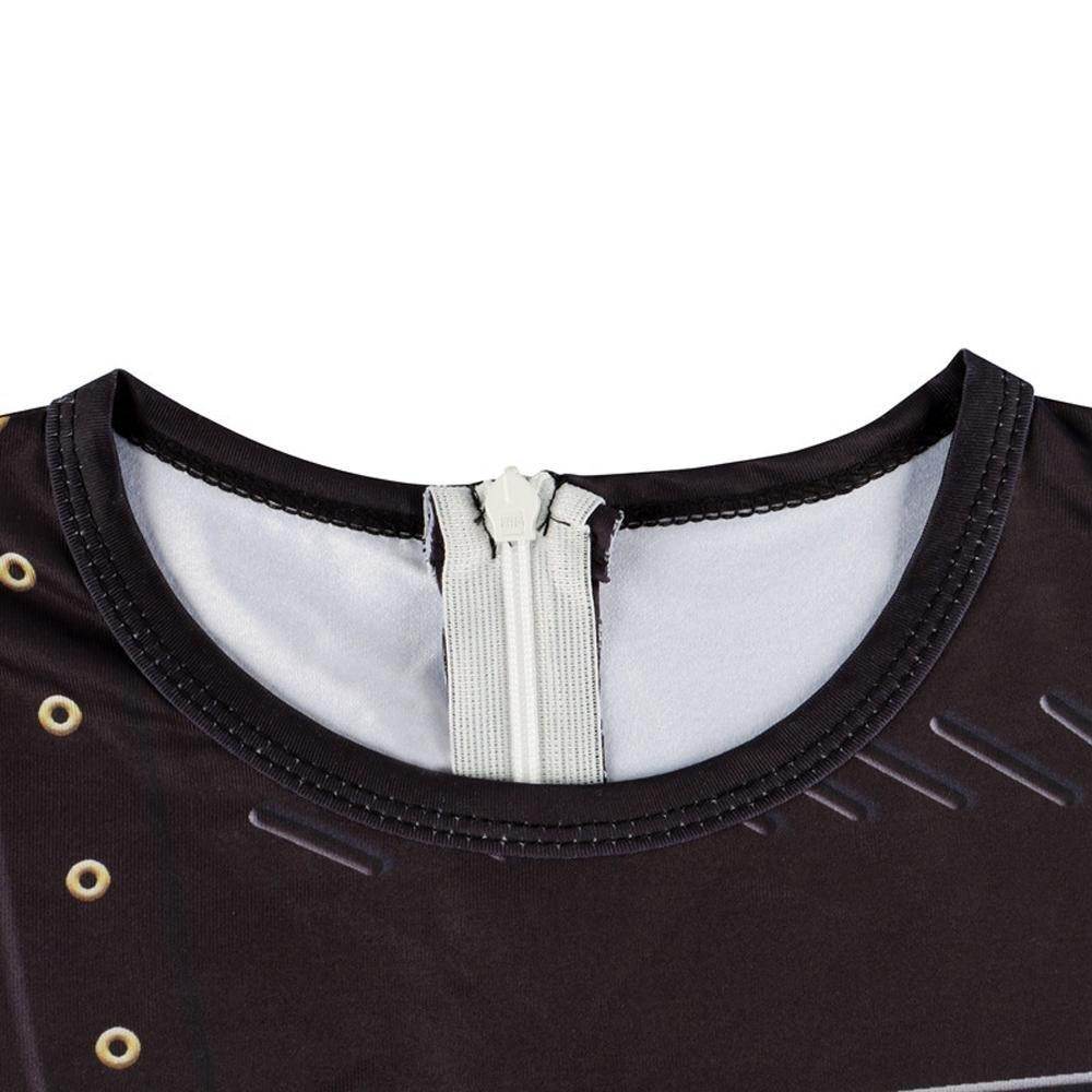 Kids Edward scissorhands costume Jumpsuit Halloween - Azufun