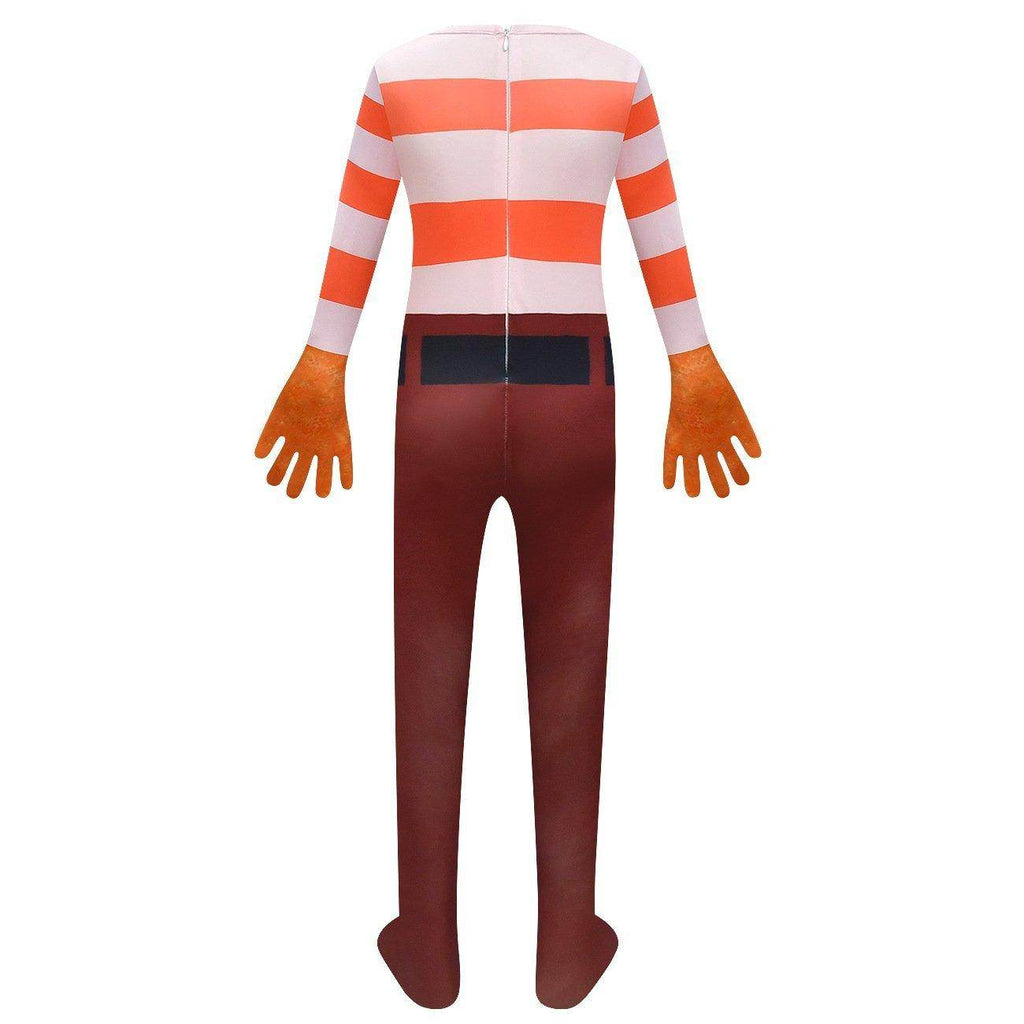 Kids' Inside Out Anxiety Kigurumi Cosplay Costume Bodysuit with Mask - Azufun