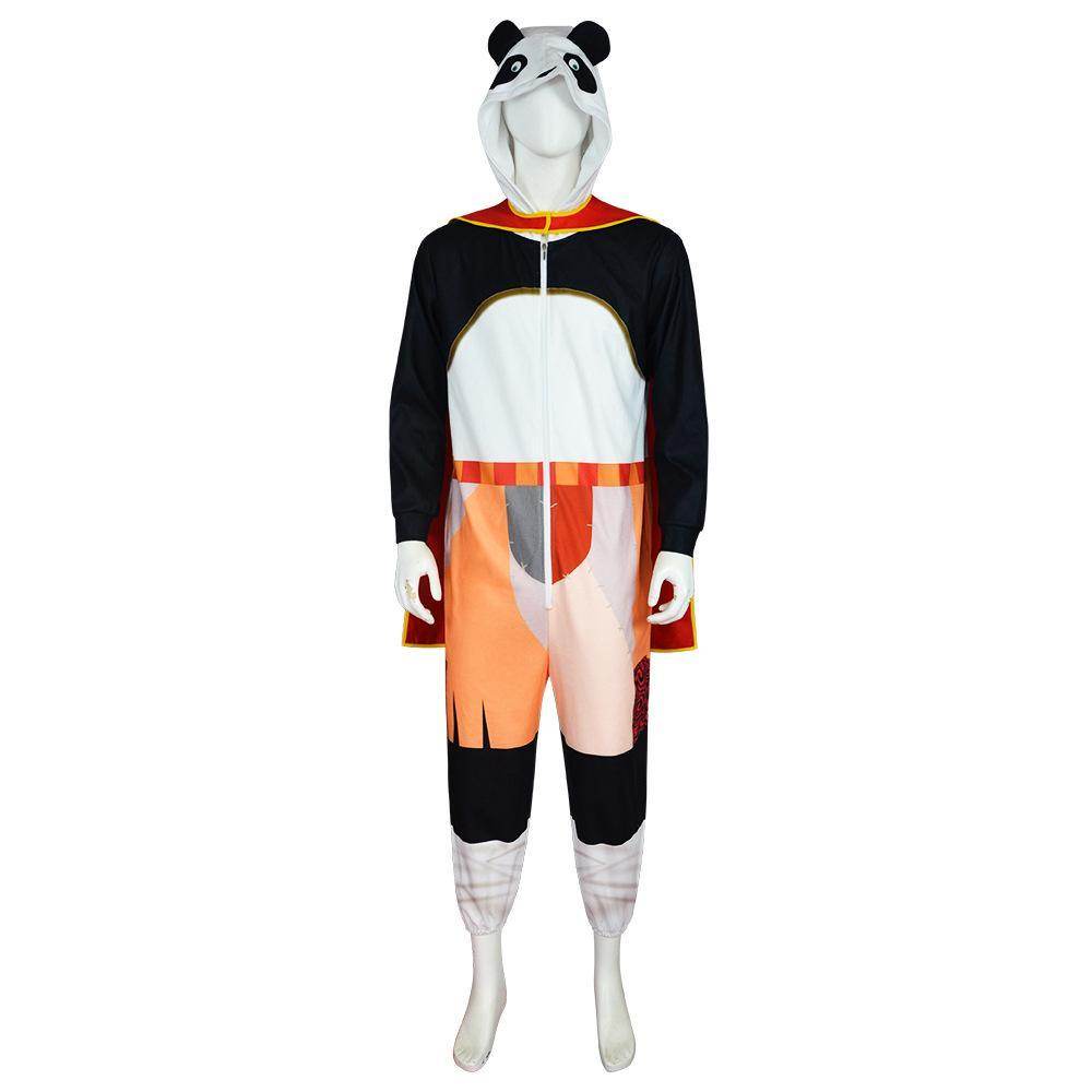 Kung Fu Panda 4 Po Adult Cosplay Costume Outfits Halloween Carnival Suit - Azufun