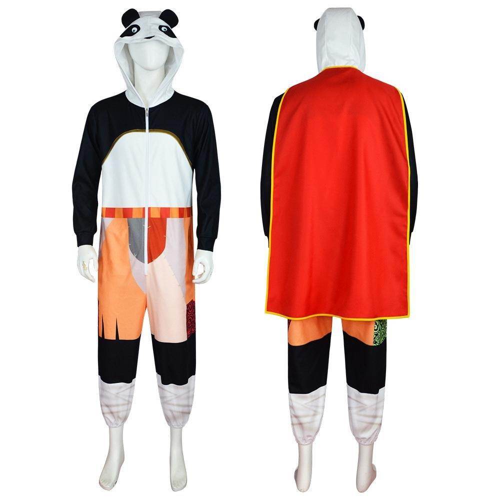 Kung Fu Panda 4 Po Adult Cosplay Costume Outfits Halloween Carnival Suit - Azufun