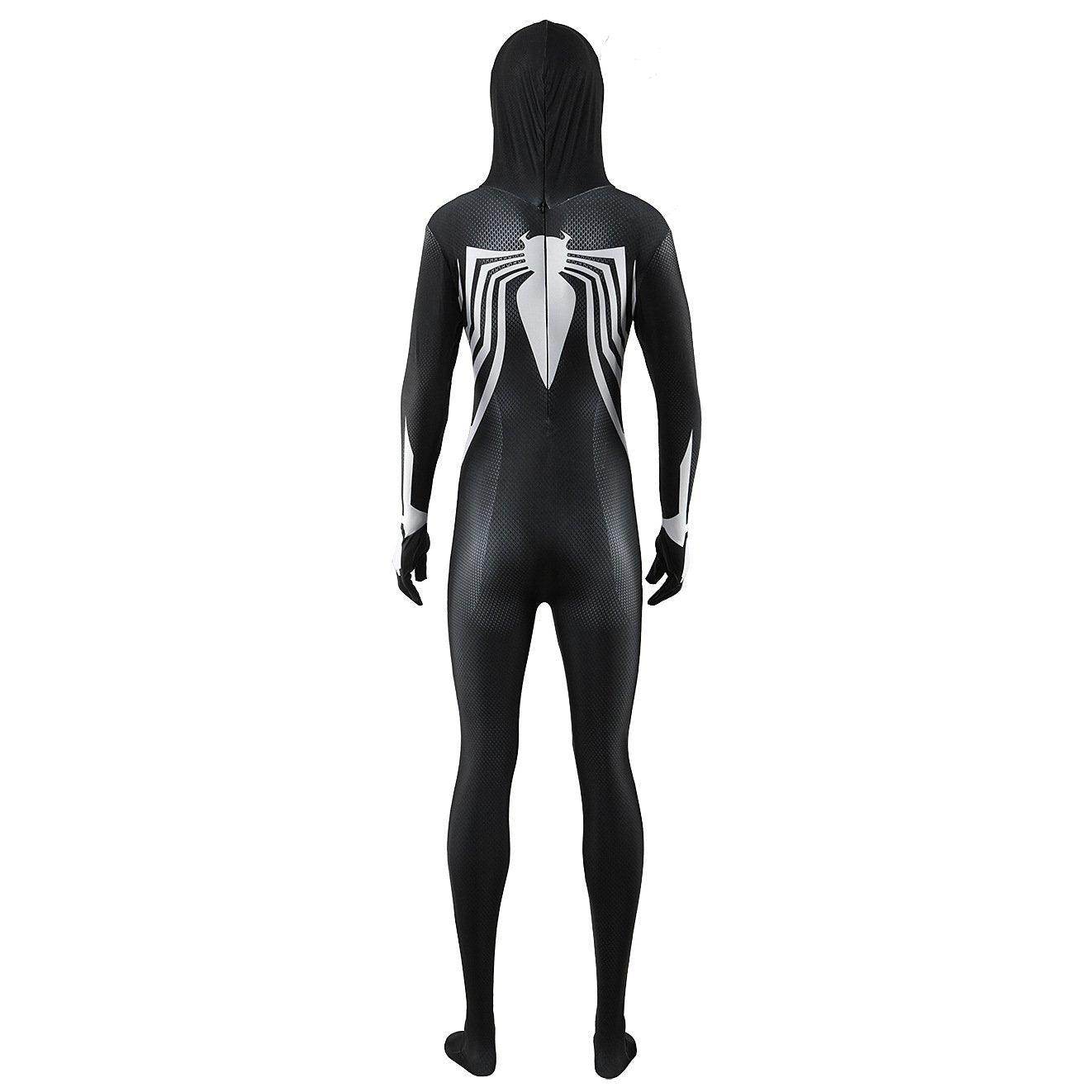 Lady Female Venom Symbiote Cosplay Costume Spider Man Halloween For Adult Kids - Azufun