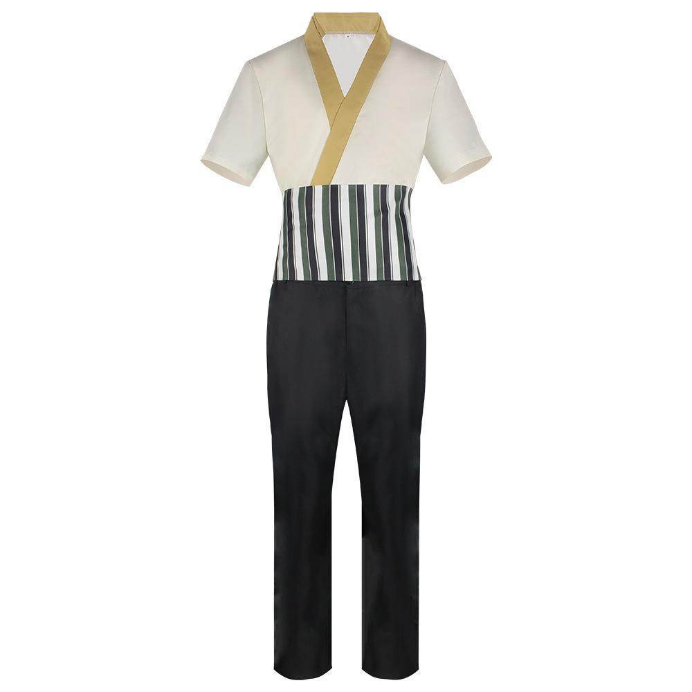 live Movie One Piece Roronoa Zoro Cosplay Costume Whole Set - Azufun