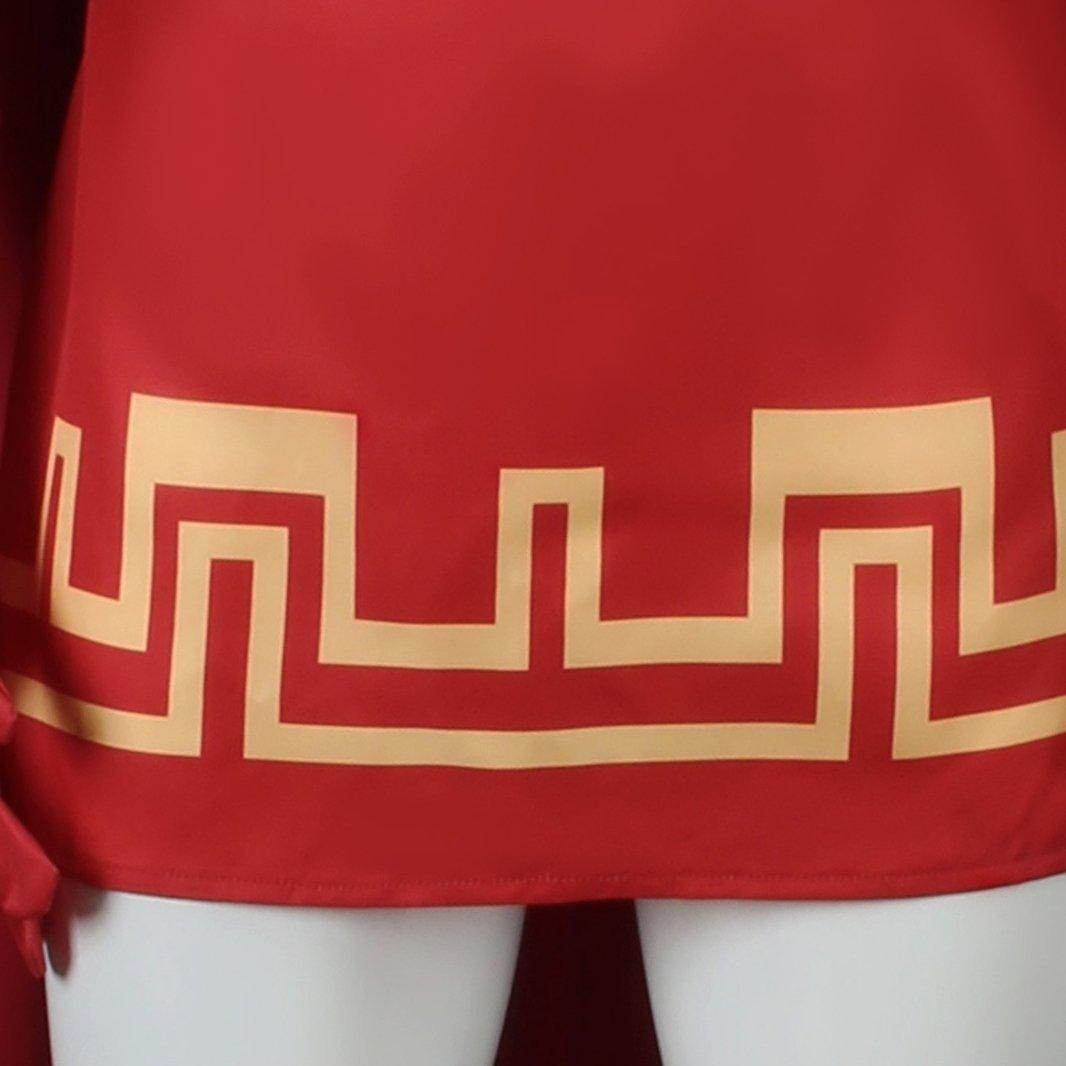 Lord Farquaad Halloween Cosplay Costume Shrek Red Robe Cape - Azufun