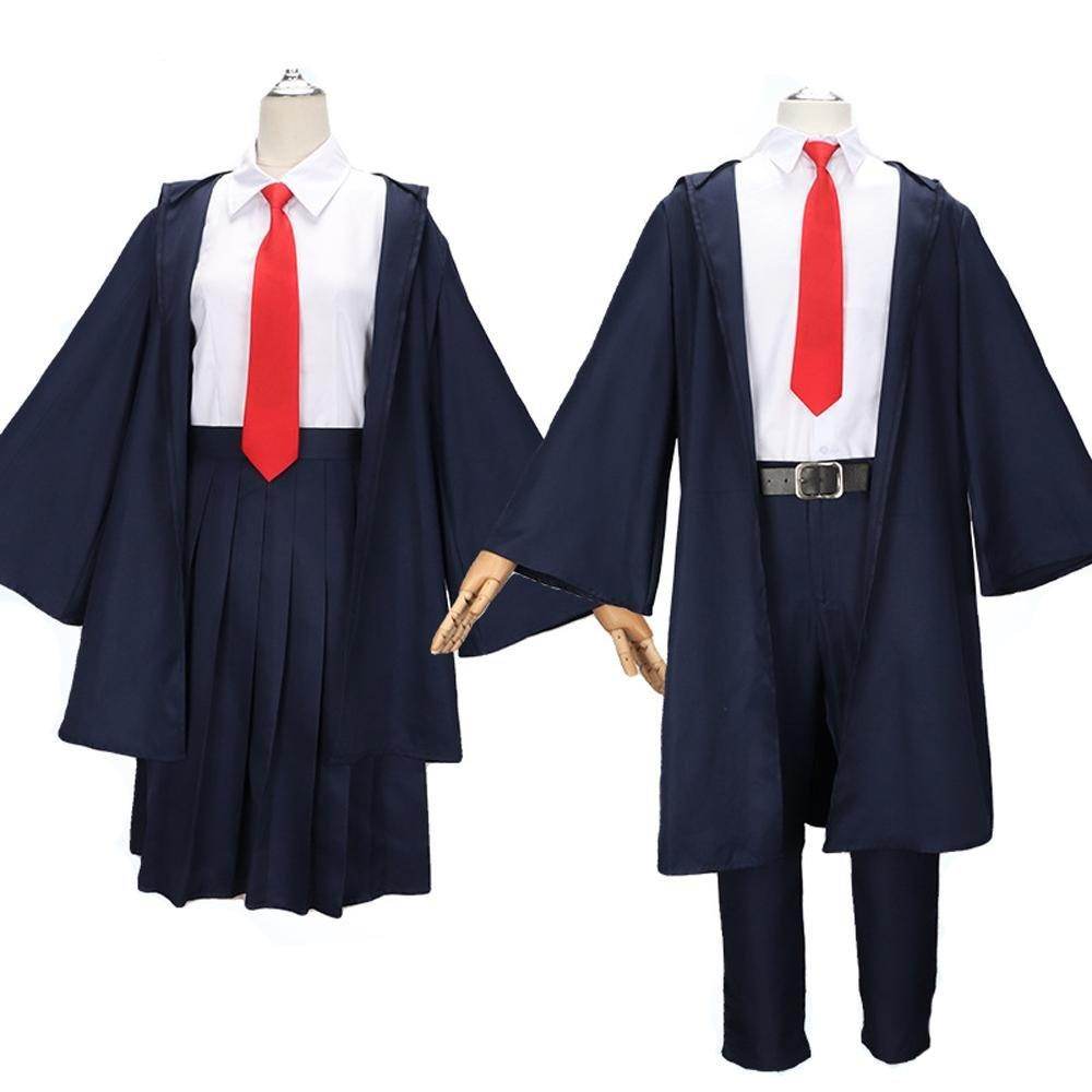 Mashle Magic and Muscles Lemon Irvine Cloak School Uniform Cosplay Costume - Azufun