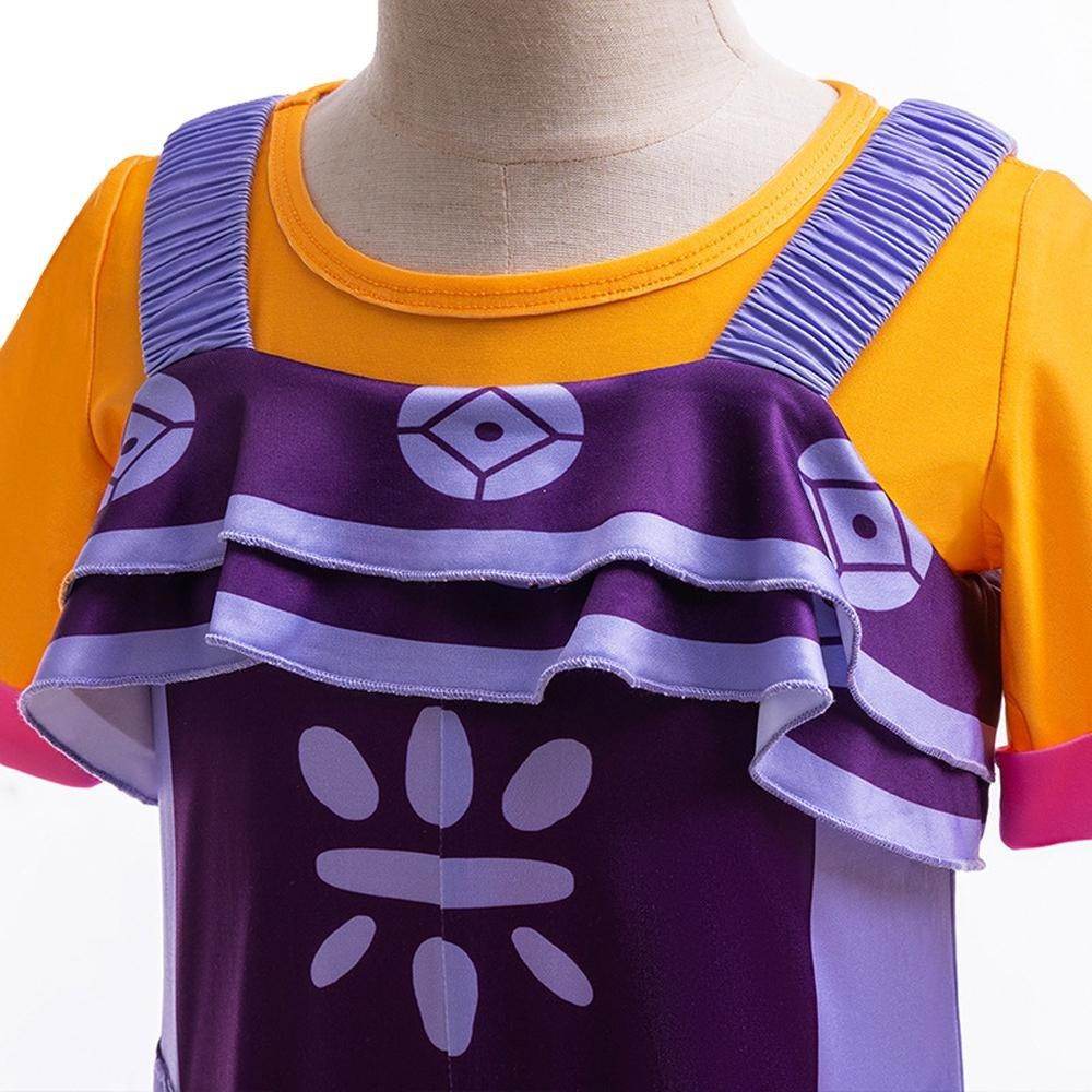 Movie iwaju Princess Cosplay Costumes Halloween Fancy Jumpsuit - Azufun