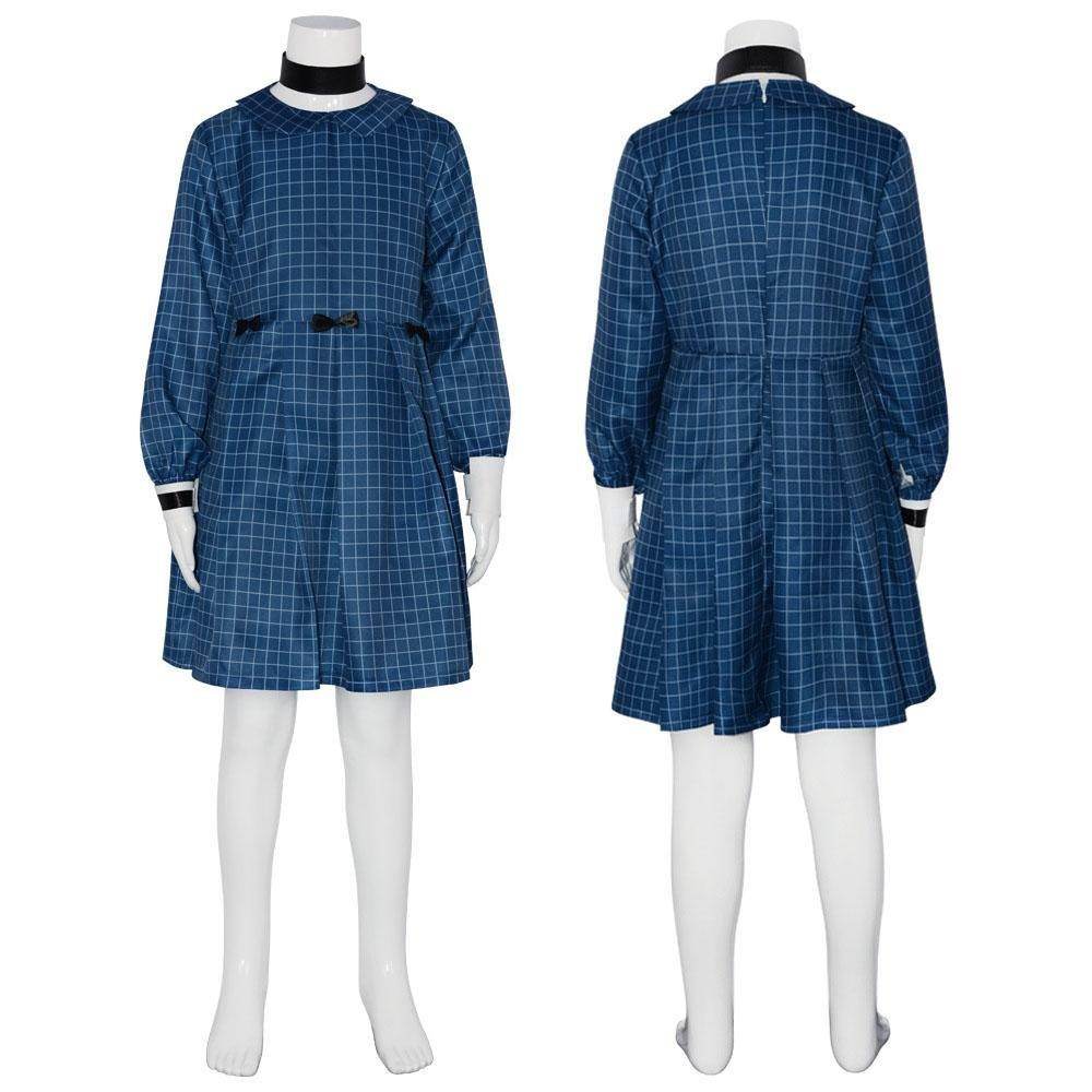 Movie Orphan Esther Cosplay Costumes Carnival Party Outfits Full Set - Azufun