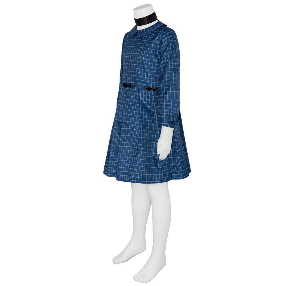 Movie Orphan Esther Cosplay Costumes Carnival Party Outfits Full Set - Azufun