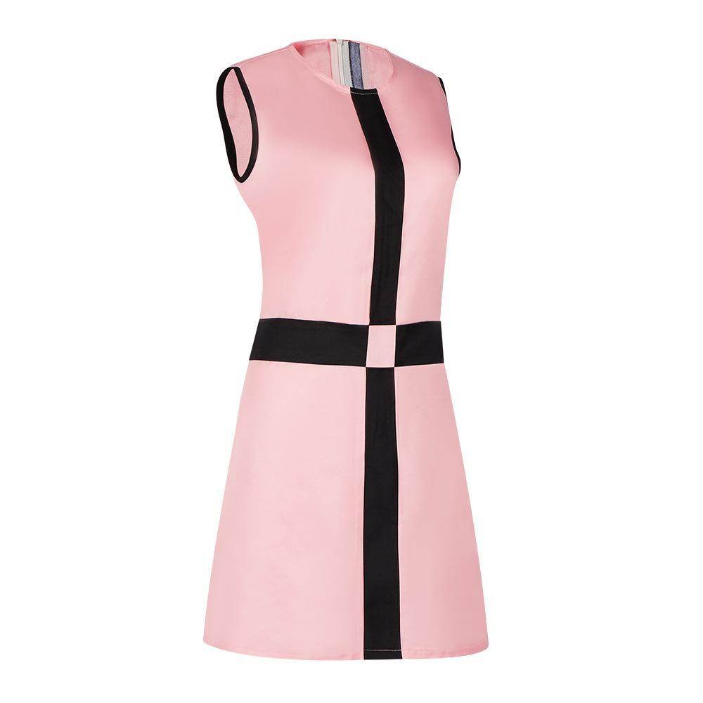 Movie The Queen's Gambit The same Beth Harmon dress cosplay for stage - Azufun