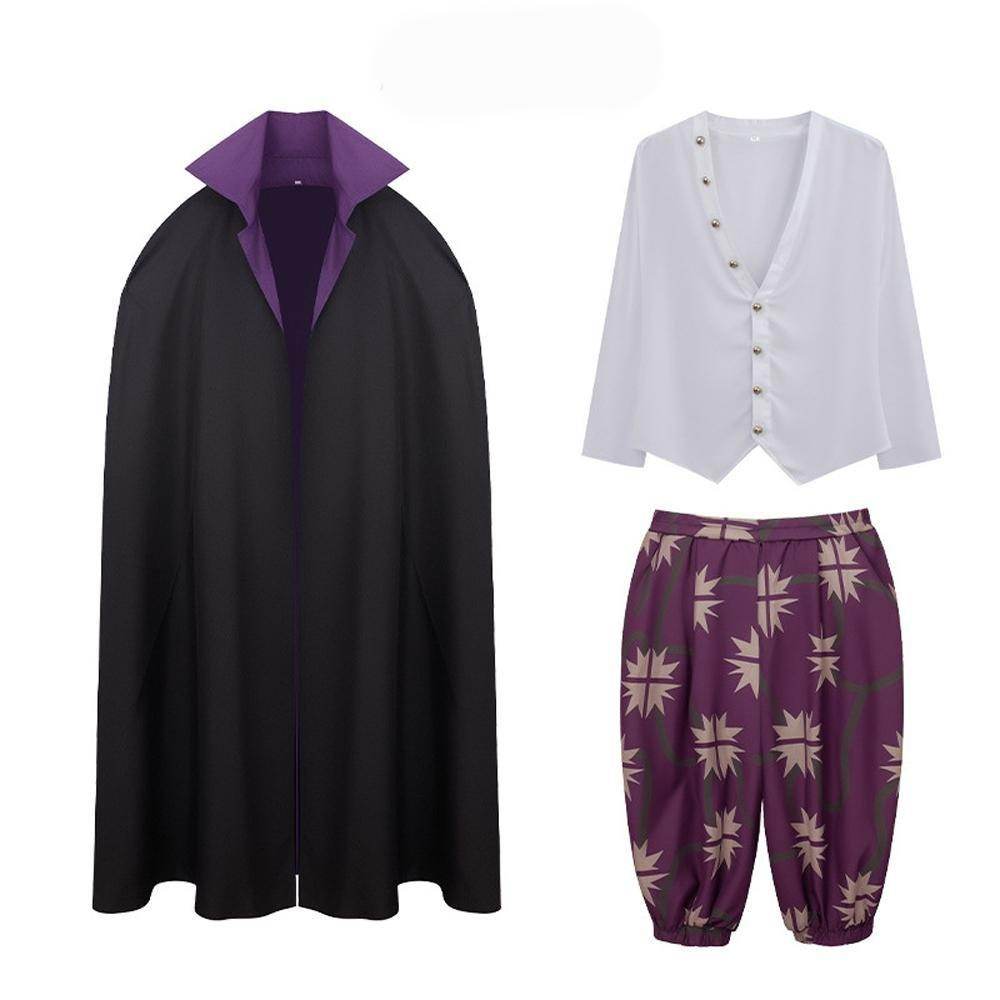 One piece Dracule Mihawk Costume anime cosplay - Azufun