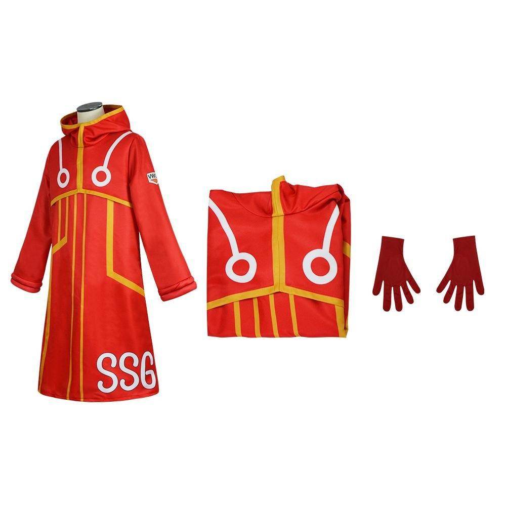 One Piece Egghead Arc 2024 Anime Monkey D. Luffy Costume Party Carnival Halloween Cosplay Full Set - Azufun