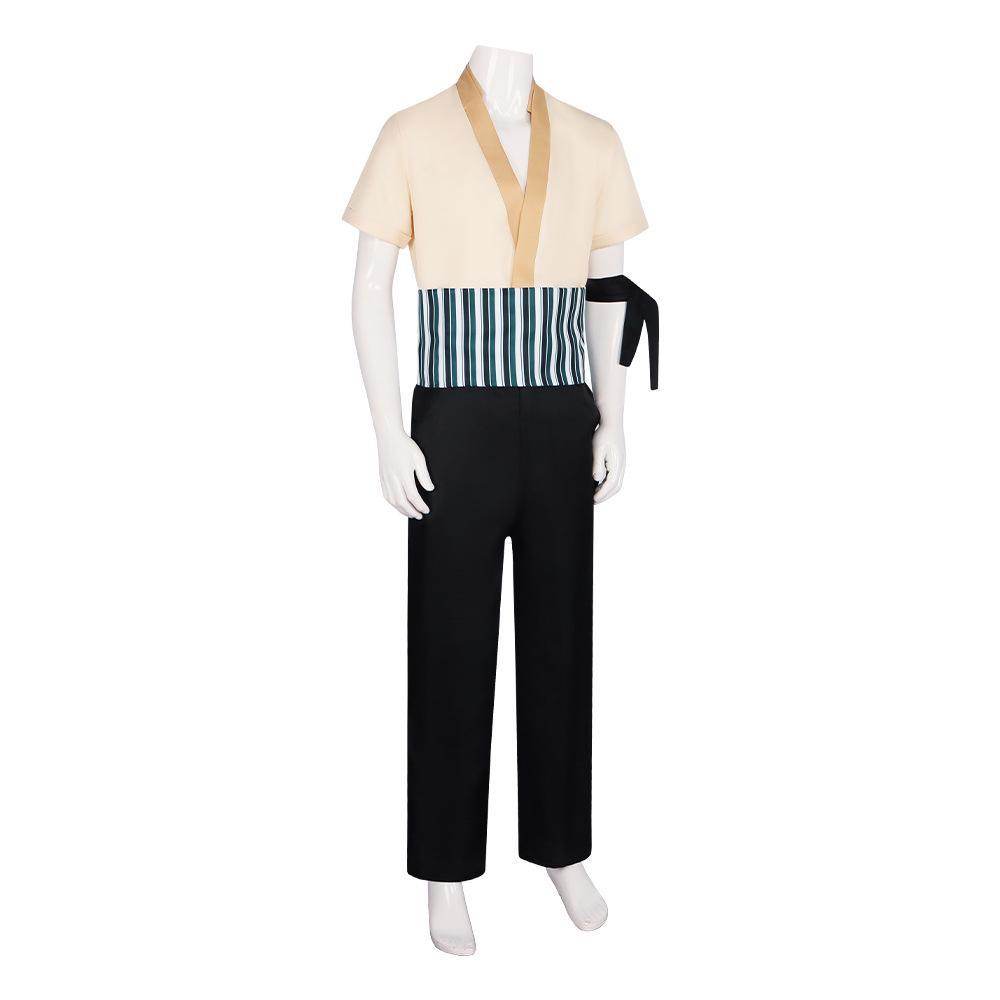 One Piece Roronoa Zoro Anime Movie version Cosplay Costume Outfits Halloween Carnival Suit - Azufun