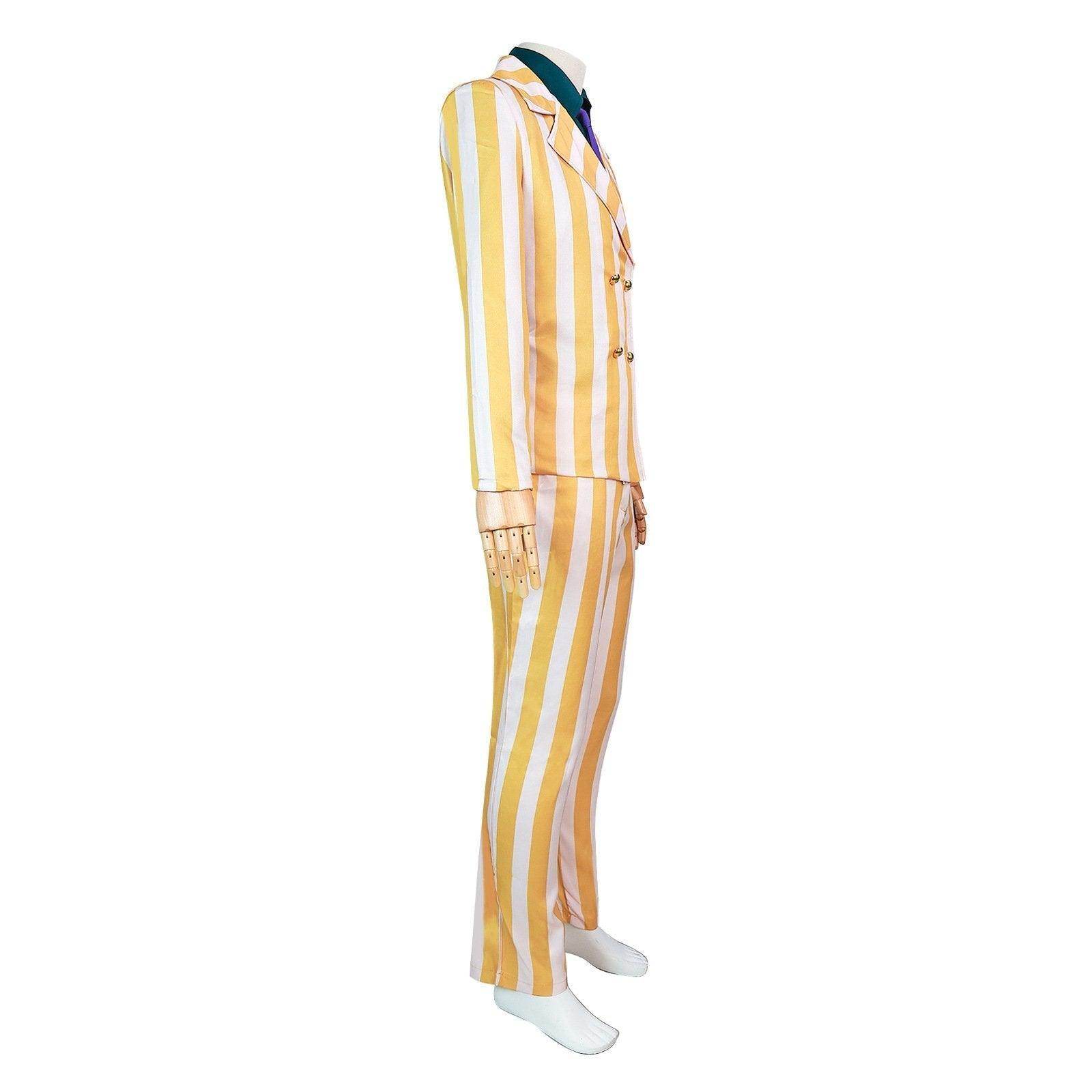 One Piece Wano Country Kizaru Costume Party Carnival Cosplay Full Set - Azufun