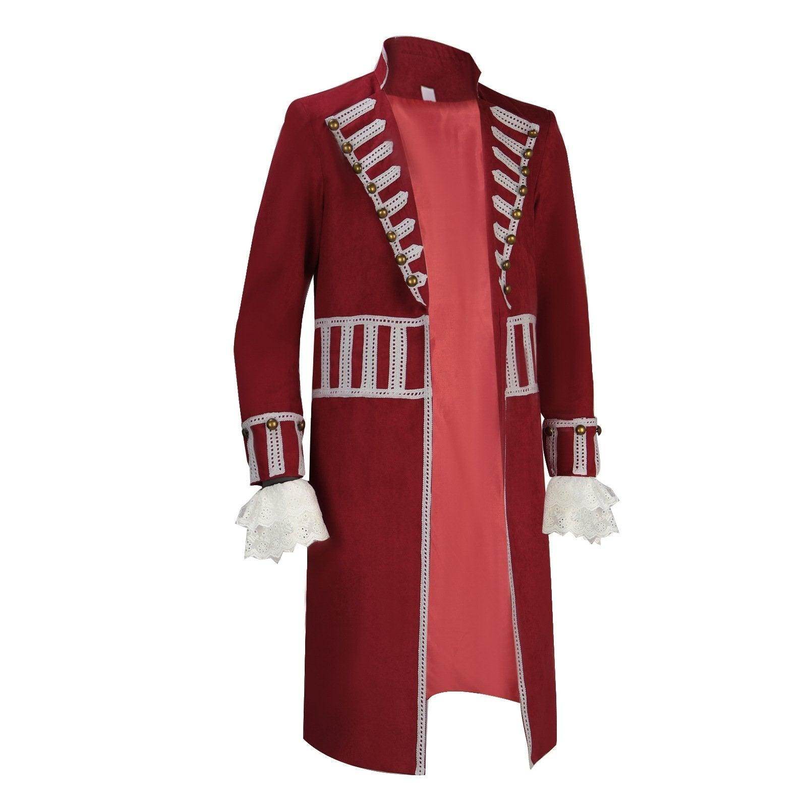 Peter Pan Pirate Captain Cosplay Costume Medieval King Outfit - Azufun